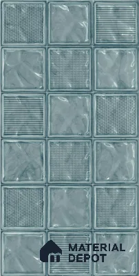 Patterned Look  Tile TL 09607 4 ft x 2 ft Glossy Finish Vitrified Tile - 9 mm