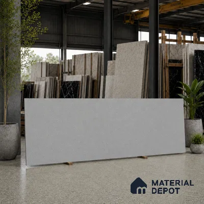 Marble Kitchen Counter Top Slab TL 11528 B Balistone Ash 8 ft x 3 ft Full Body Matte Finish - 15 mm | Suitable for Table Top & Window Frame | Adhesive and Spacers Must be Used During Installation