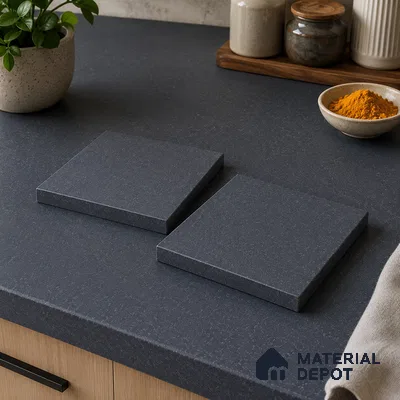 Marble Kitchen Counter Top Slab TL 11528 Balistone Royal Blue 8 ft x 3 ft Full Body Matte Finish - 15 mm | Suitable for Table Top & Window Frame | Adhesive and Spacers Must be Used During Installation