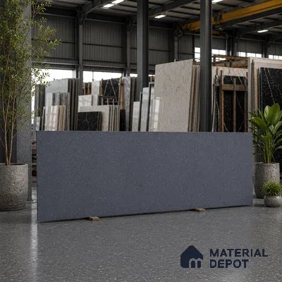 Marble Kitchen Counter Top Slab TL 11528 Balistone Royal Blue 8 ft x 3 ft Full Body Matte Finish - 15 mm | Suitable for Table Top & Window Frame | Adhesive and Spacers Must be Used During Installation