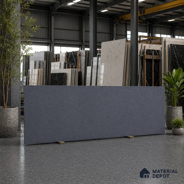 Marble Kitchen Counter Top Slab TL 11528 Balistone Royal Blue 8 ft x 3 ft Full Body Matte Finish - 15 mm | Suitable for Table Top & Window Frame | Adhesive and Spacers Must be Used During Installation
