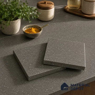 Marble Kitchen Counter Top Slab TL 11528 C Balistone Rahino 8 ft x 3 ft Full Body Matte Finish - 15 mm | Suitable for Table Top & Window Frame | Adhesive and Spacers Must be Used During Installation
