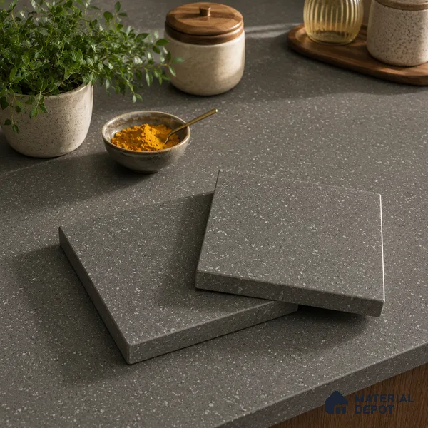 Marble Kitchen Counter Top Slab TL 11528 C Balistone Rahino 8 ft x 3 ft Full Body Matte Finish - 15 mm | Suitable for Table Top & Window Frame | Adhesive and Spacers Must be Used During Installation