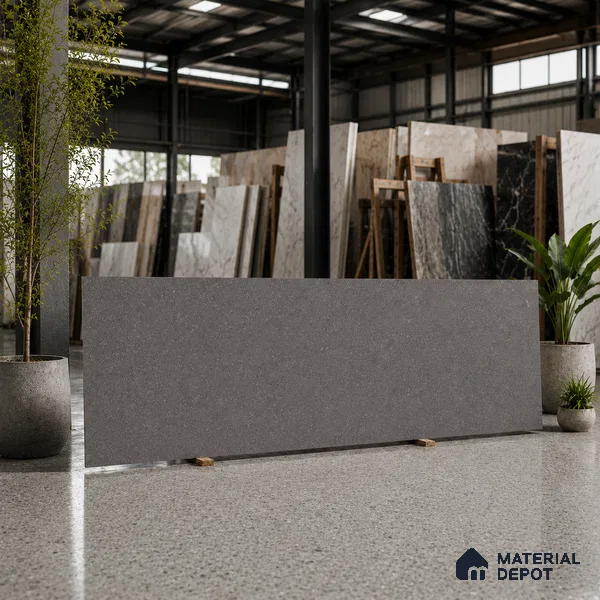 Marble Kitchen Counter Top Slab TL 11528 C Balistone Rahino 8 ft x 3 ft Full Body Matte Finish - 15 mm | Suitable for Table Top & Window Frame | Adhesive and Spacers Must be Used During Installation