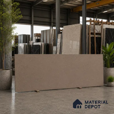 Marble Kitchen Counter Top Slab TL 11528 D Balistone Fog 8 ft x 3 ft Full Body Matte Finish - 15 mm | Suitable for Table Top & Window Frame | Adhesive and Spacers Must be Used During Installation