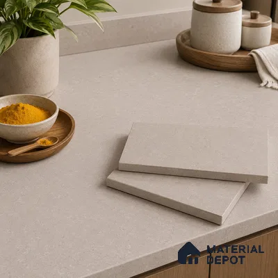 Marble Kitchen Counter Top Slab TL 11528 E Balistone Moss 8 ft x 3 ft Full Body Matte Finish - 15 mm | Suitable for Table Top & Window Frame | Adhesive and Spacers Must be Used During Installation