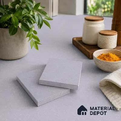 Marble Kitchen Counter Top Slab TL 11528 H Balistone Pearl 8 ft x 3 ft Full Body Matte Finish - 15 mm | Suitable for Table Top & Window Frame | Adhesive and Spacers Must be Used During Installation