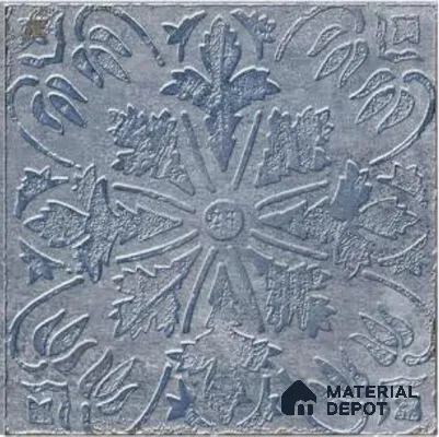 TL 08655 Blue Decor 298X298 mm Matte Finish Vitrified Floor & Wall Tile - 12 mm | Random 12