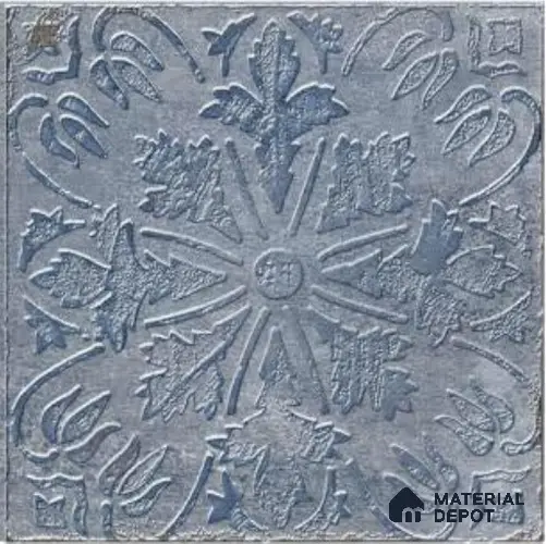 TL 08655 Blue Decor 298X298 mm Matte Finish Vitrified Floor & Wall Tile - 12 mm | Random 12
