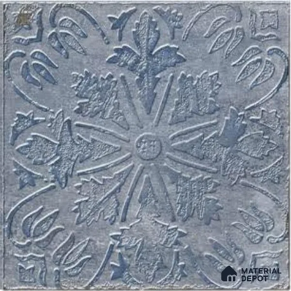 TL 08655 Blue Decor 298X298 mm Matte Finish Vitrified Floor & Wall Tile - 12 mm | Random 12