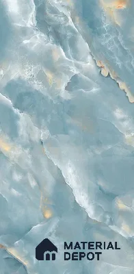 TL 08601 Blue 4 ft x 2 ft High Gloss Finish Vitrified Floor & Wall Tile - 9 mm