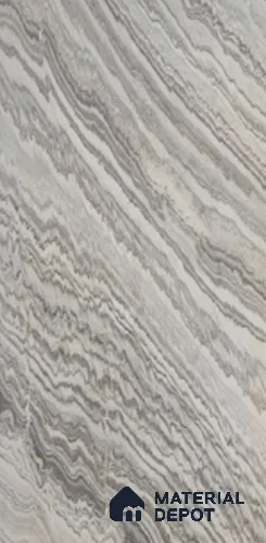 WL 00366 B Bookmatch Opaque Design 8 ft x 4 ft Stone Veneer - 4 mm | Suitable for Facade, Wardrobe & Bedroom