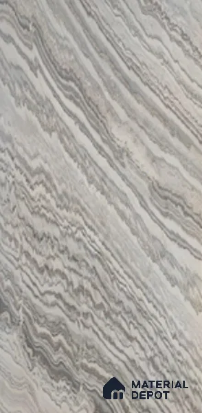 WL 00366 Bookmatch Opaque Design 8 ft x 4 ft Stone Veneer - 2 mm | Suitable for Facade, Wardrobe & Bedroom