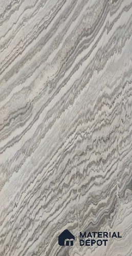 WL 00367 B Bookmatch Opaque Design 8 ft x 4 ft Stone Veneer - 4 mm | Suitable for Facade, Wardrobe & Bedroom