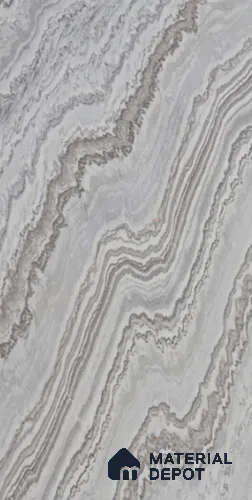 WL 00368 B Bookmatch Opaque Design 8 ft x 4 ft Stone Veneer - 4 mm | Suitable for Facade, Wardrobe & Bedroom