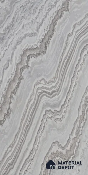 WL 00368 B Bookmatch Opaque Design 8 ft x 4 ft Stone Veneer - 4 mm | Suitable for Facade, Wardrobe & Bedroom