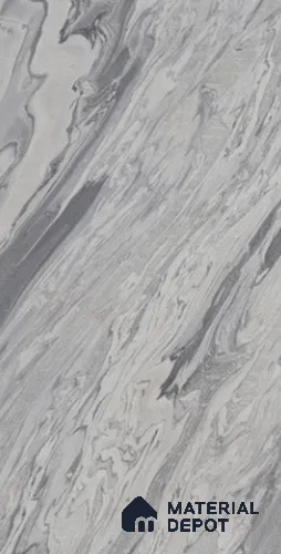 WL 00372 Bookmatch Opaque Design 8 ft x 4 ft Stone Veneer - 2 mm | Suitable for Facade, Wardrobe & Bedroom
