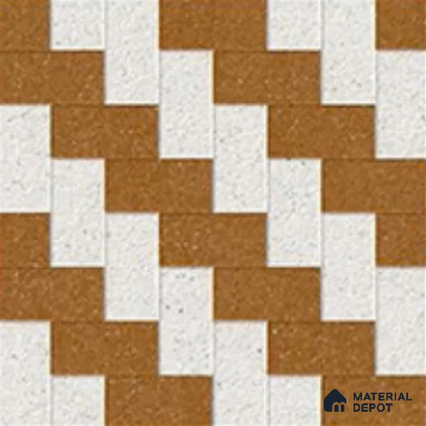 Stone Look Tile TL 09686 16x16 inch Matte Finish Vitrified Tile - 12 mm | Pattern Alignment May Vary | 2-3 mm Spacer is Mandatory