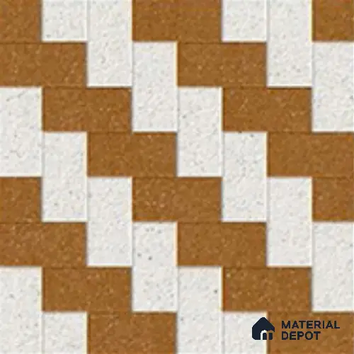 Stone Look Tile TL 09686 16x16 inch Matte Finish Vitrified Tile - 12 mm | Pattern Alignment May Vary | 2-3 mm Spacer is Mandatory