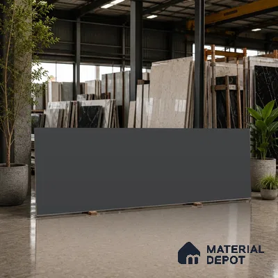 Plain Counter Top Slab TL 11513 H Oxford 8 ft x 2.6 ft Full Body Vitrified Matte Finish - 15 mm | Suitable For Counter Top, Dining Table Top & Window Frame