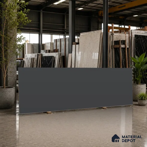 Plain Counter Top Slab TL 11513 H Oxford 8 ft x 2.6 ft Full Body Vitrified Matte Finish - 15 mm | Suitable For Counter Top, Dining Table Top & Window Frame