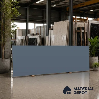 Plain Counter Top Slab TL 11513 K Denil 8 ft x 2.6 ft Full Body Vitrified Matte Finish - 15 mm | Suitable For Counter Top, Dining Table Top & Window Frame