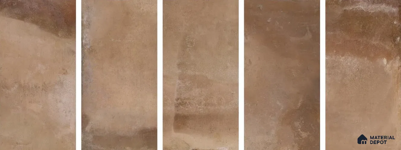 TL 08652 B Brown Base 298X600 mm Matte Finish Vitrified Floor & Wall Tile - 12 mm | Random 16