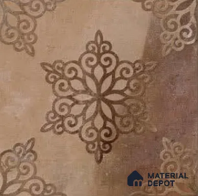 TL 08652 Brown Decor 298X298 mm Matte Finish Vitrified Floor & Wall Tile - 12 mm | Random 08