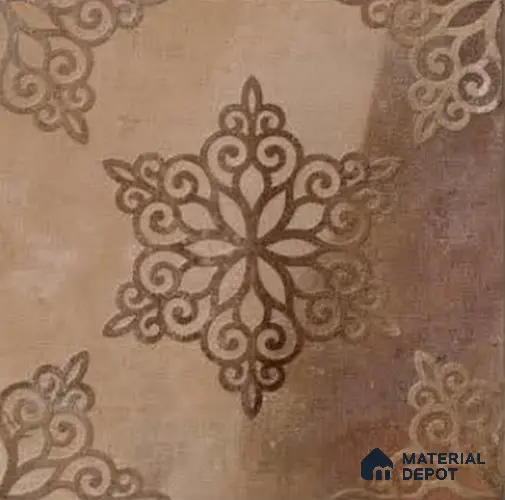 TL 08652 Brown Decor 298X298 mm Matte Finish Vitrified Floor & Wall Tile - 12 mm | Random 08