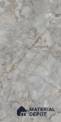 TL 08692 B Grey 4 ft x 2 ft Glossy Finish Vitrified Floor & Wall Tile - 8.5 mm
