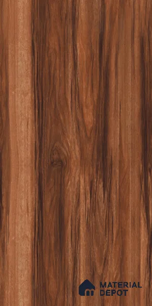 TL 08736 Brown 4 ft x 2 ft Matte Finish Vitrified Floor & Wall Tile - 8.5 mm