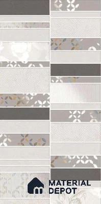 TL 08676 Brown Highlighter 1 4 ft x 2 ft Matte Finish Vitrified Floor & Wall Tile - 9 mm