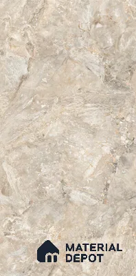 TL 08628 Brown 5.25 ft x 2.62 ft Glossy Finish Vitrified Floor & Wall Tile - 9 mm