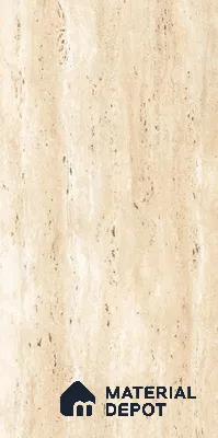 TL 08560 Buff Beige 4 ft x 2 ft Glossy Finish Vitrified Wall & Floor Tile - 9 mm