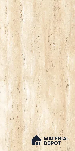TL 08560 Buff Beige 4 ft x 2 ft Glossy Finish Vitrified Wall & Floor Tile - 9 mm