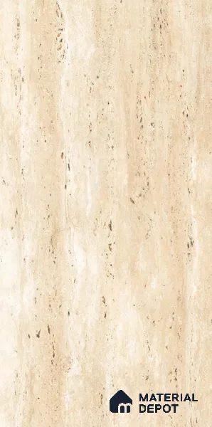 TL 08560 Buff Beige 4 ft x 2 ft Glossy Finish Vitrified Wall & Floor Tile - 9 mm