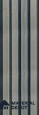 PN 06365 B WPC 3/4 Design 9.6 ft x 8.6 inch Exterior Wall Panel - 26 mm | Suitable for Facade, Balcony, Cafeteria | Suitable for Balcony, Facade & Open Area | Width is Subjected to 5% Variation