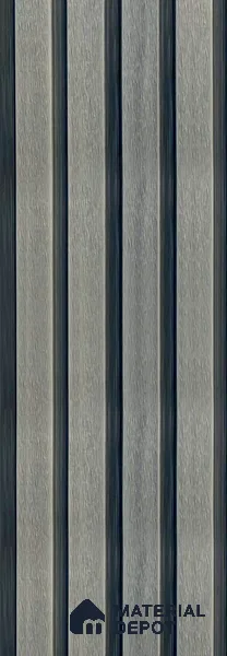PN 06365 E WPC 3/4 Design 8 ft x 8.6 inch Exterior Wall Panel - 26 mm | Suitable for Facade, Balcony, Cafeteria | Suitable for Balcony, Facade & Open Area | Width is Subjected to 5% Variation