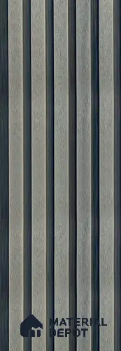 PN 06365 F WPC Slim Design 8 ft x 8.6 inch Exterior Wall Panel - 26 mm | Suitable for Facade, Balcony, Cafeteria | Suitable for Balcony, Facade & Open Area | Width is Subjected to 5% Variation