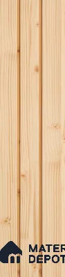 Beige Wooden Louver PN 05515 9.5 ft x 5 inch Charcoal Panel - 11 mm | Suitable for Feature Wall, TV Unit & Living Room | Width is Subjected to 5% Variation
