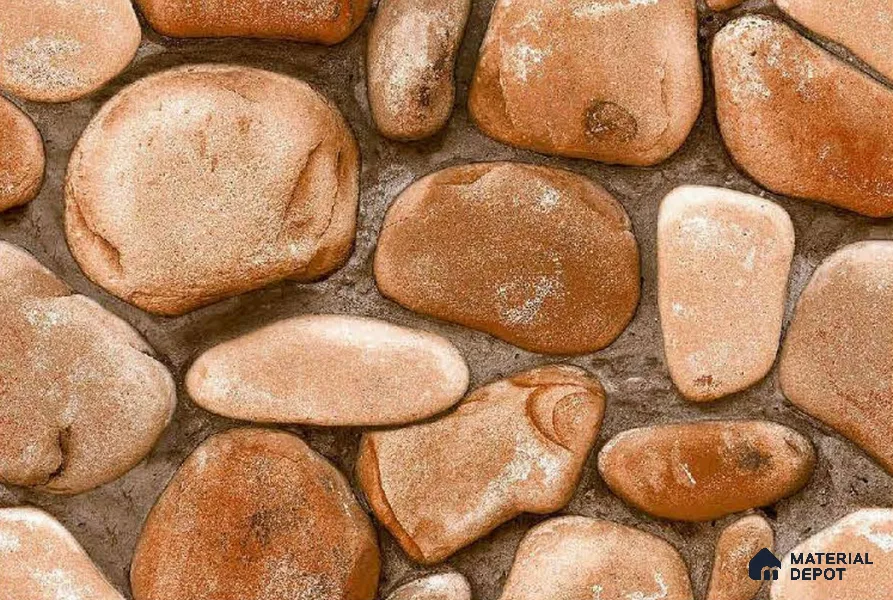 Stone Look Wall Tile TL 08797 18X12 inch Glossy Finish Ceramic Tile - 8 mm