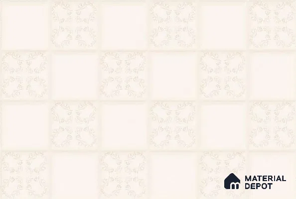 Patterned  Look Wall Tile TL 08798 18X12 inch Glossy Finish Ceramic Tile - 8 mm
