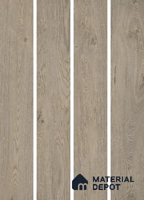 Wood Look Floor Tile TL 10842 D Gaatha Tortora 4 ft x 8 Inch Vitrified Matte Finish - 9 mm | 2-3 mm Spacer is Mandatory