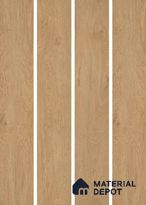 Wood Look Floor Tile TL 10842 B Gaatha San Marco 4 ft x 8 Inch Vitrified Matte Finish - 9 mm | 2-3 mm Spacer is Mandatory