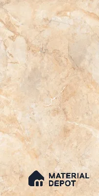 TL 08697 Cream 4 ft x 2 ft Glossy Finish Vitrified Floor & Wall Tile - 8.5 mm