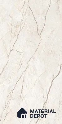 TL 08258 Crystal White 4 ft x 2 ft Matte Finish Vitrified Wall & Floor Tile - 9 mm