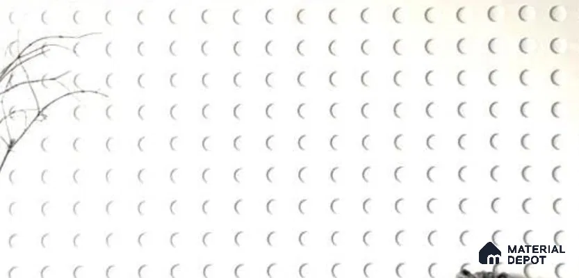 Duco Paintable Curved Shadow Wall Pattern 8 ft x 4 ft CNC Made HDHMR Panel - 17 mm