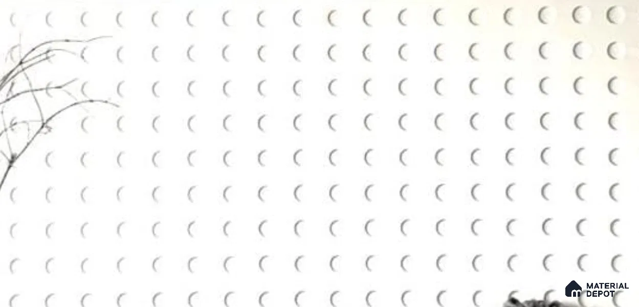 Duco Paintable Curved Shadow Wall Pattern 8 ft x 4 ft CNC Made HDHMR Panel - 17 mm