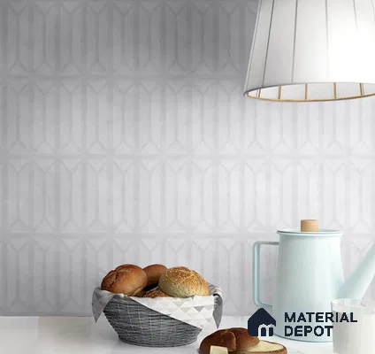 Faux Subway Wall Tile TL 10838 E  1 ft x 1 ft Glossy Finish Ceramic Tile - 9 mm | Please Expect a Slight Variation of Pattern