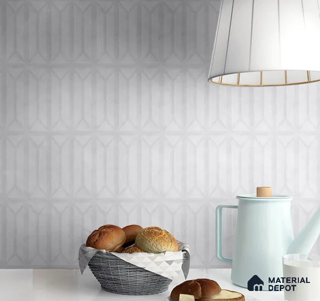 Faux Subway Wall Tile TL 10838 E  1 ft x 1 ft Glossy Finish Ceramic Tile - 9 mm | Please Expect a Slight Variation of Pattern